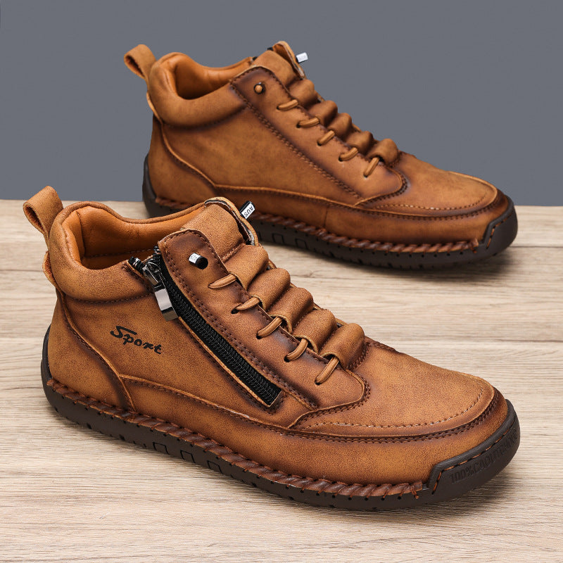 ⏰ÚLTIMO DÍA - 70% DE DESCUENTO🛒 Botas de senderismo impermeables para hombre: comodidad ortopédica y sujeción estable