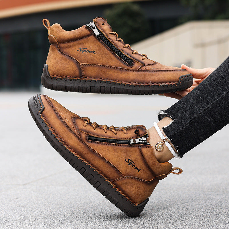⏰ÚLTIMO DÍA - 70% DE DESCUENTO🛒 Botas de senderismo impermeables para hombre: comodidad ortopédica y sujeción estable