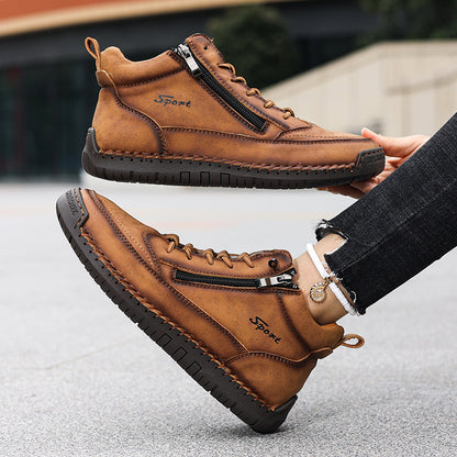 ⏰ÚLTIMO DÍA - 70% DE DESCUENTO🛒 Botas de senderismo impermeables para hombre: comodidad ortopédica y sujeción estable