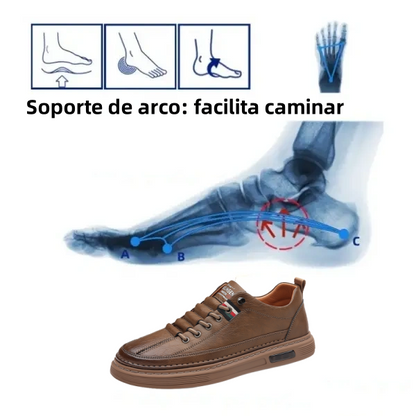 (🎉60% de descuento hoy - ¡no te lo pierdas!)🔥- Zapatos de cuero italiano suaves y cómodos hechos a mano (soporte de arco - facilita caminar)