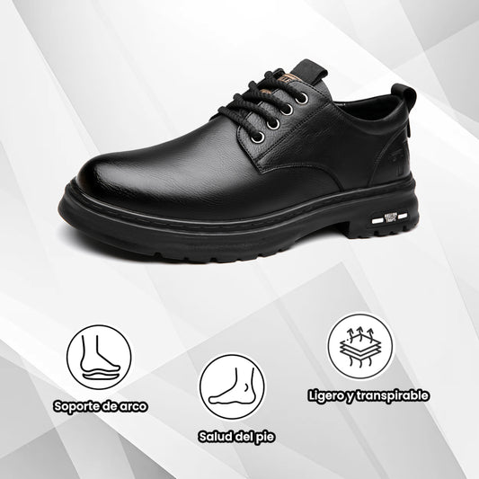 (🔥50% de descuento hoy - ¡cógelo!) Zapatos ortopédicos elegantes de primera calidad 👞 - Diseño ergonómico para aliviar el dolor