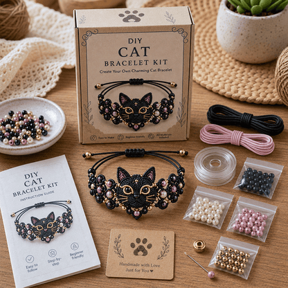 🔥50% de descuento – Último día 🐙Kit de pulsera de cuentas DIY – Crea tu propia joya única