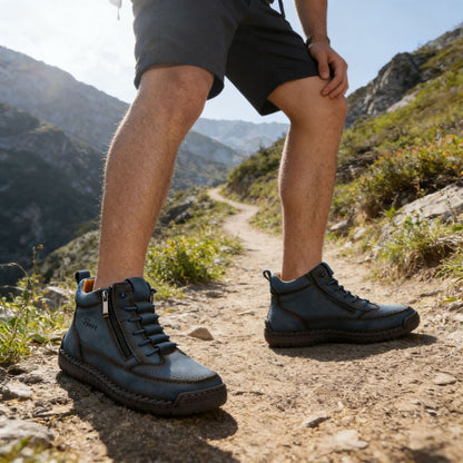 ⏰ÚLTIMO DÍA - 70% DE DESCUENTO🛒 Botas de senderismo impermeables para hombre: comodidad ortopédica y sujeción estable
