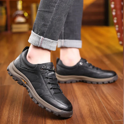 (🔥50% de descuento hoy - ¡no te lo pierdas!) - Zapatos casuales de piel de becerro italianos suaves y cómodos