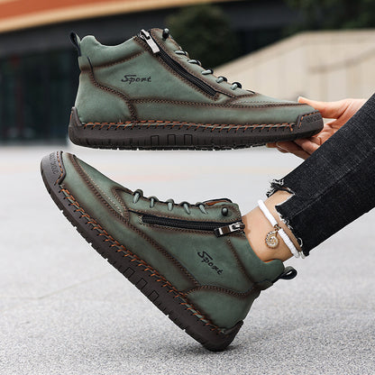 ⏰ÚLTIMO DÍA - 70% DE DESCUENTO🛒 Botas de senderismo impermeables para hombre: comodidad ortopédica y sujeción estable