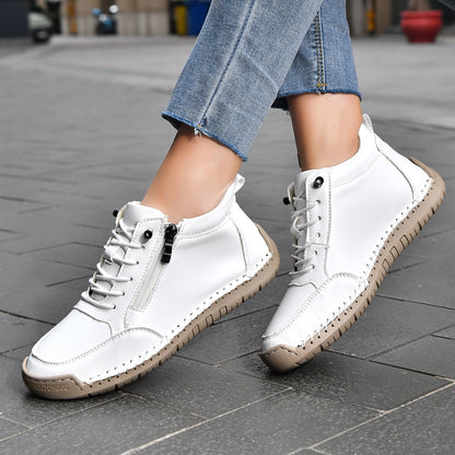 ⏰ÚLTIMO DÍA - 70% DE DESCUENTO🛒 Botas casuales de cuero para hombre: calzado cómodo para exteriores, ideal para el uso diario y para conducir