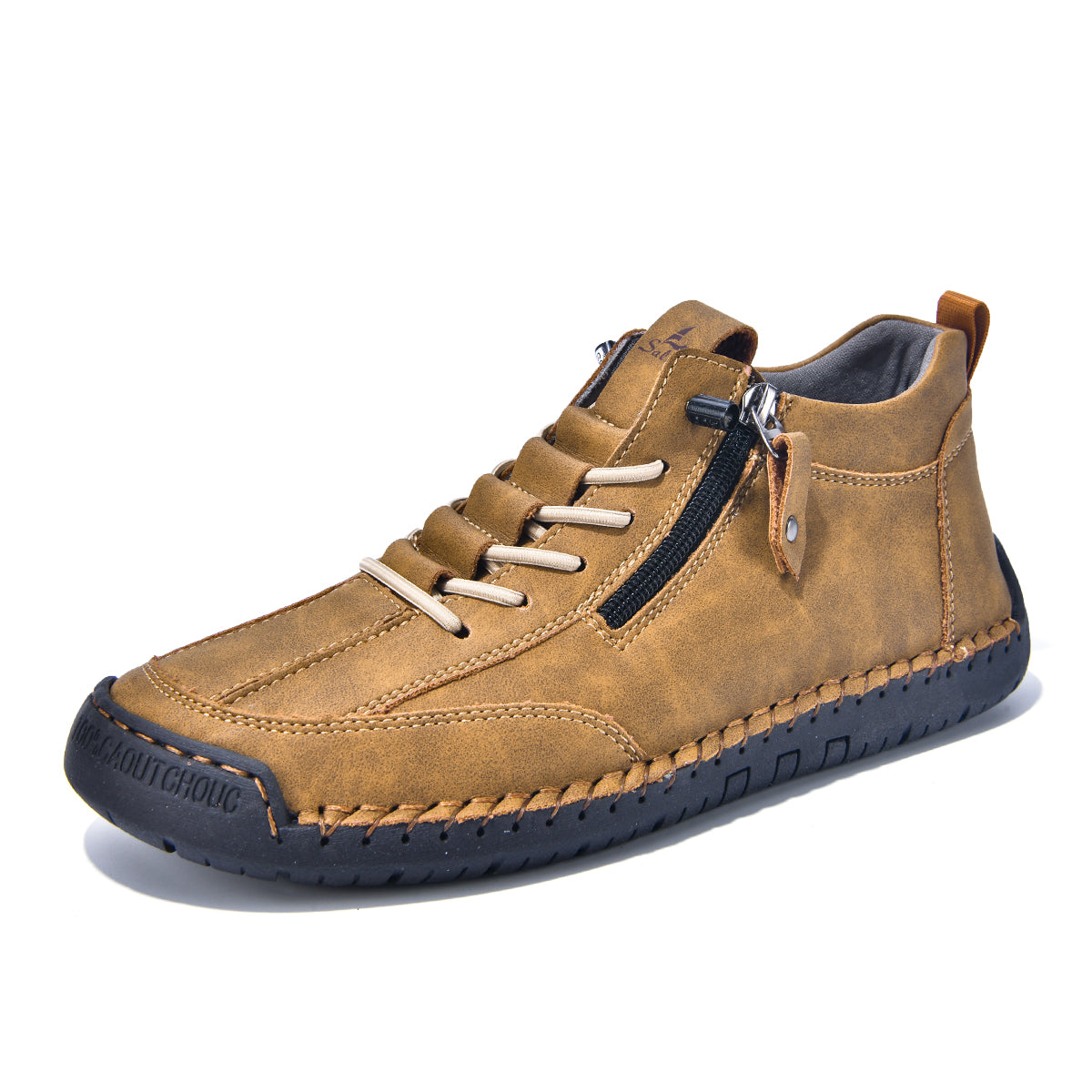 ⏰ÚLTIMO DÍA - 70% DE DESCUENTO🛒 Botas de cuero informales para hombre, ideales para actividades al aire libre, cómodas para caminar y conducir