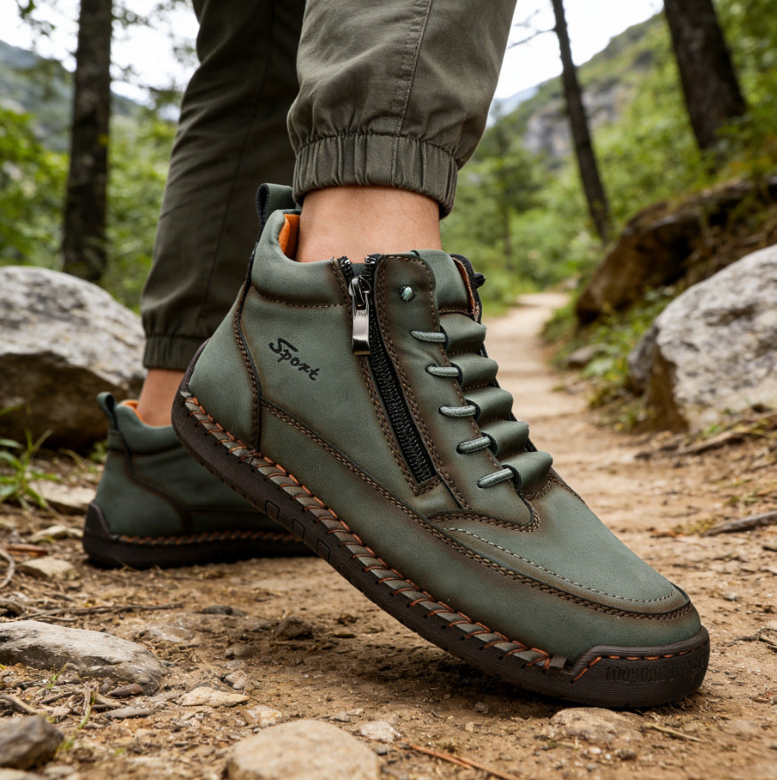 ⏰ÚLTIMO DÍA - 70% DE DESCUENTO🛒 Botas de senderismo impermeables para hombre: comodidad ortopédica y sujeción estable