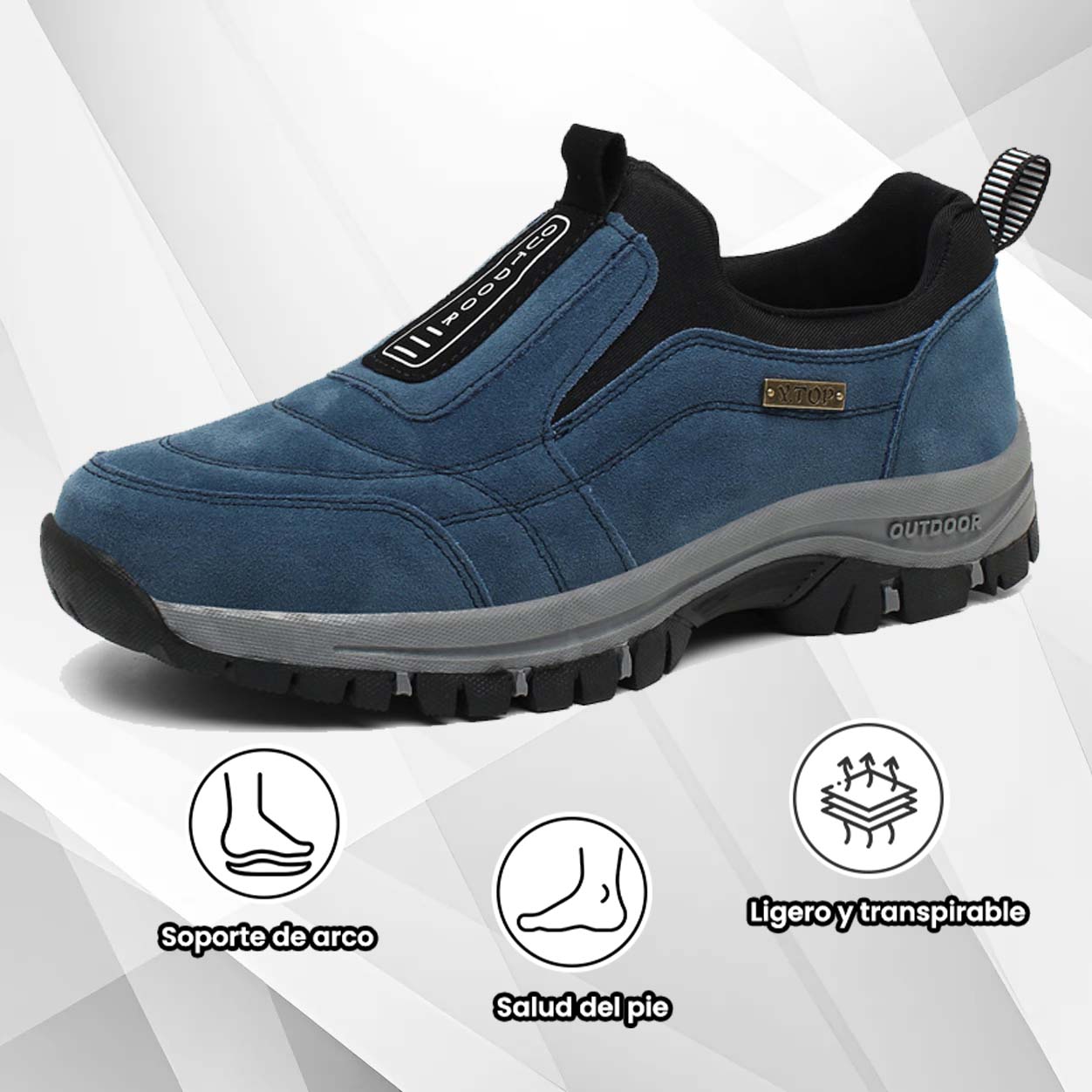 (🔥50% de descuento hoy - ¡cógelo!) Zapatos ortopédicos elegantes de primera calidad 👞 - Diseño ergonómico para aliviar el dolor