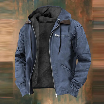 🔥Ofertas especiales de año nuevo 2026: chaqueta con capucha, cremallera y forro polar