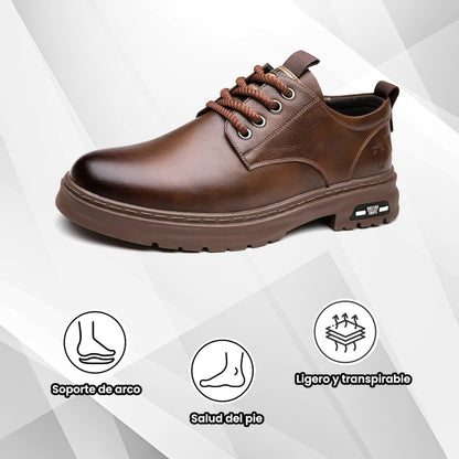 (🔥50% de descuento hoy - ¡cógelo!) Zapatos ortopédicos elegantes de primera calidad 👞 - Diseño ergonómico para aliviar el dolor