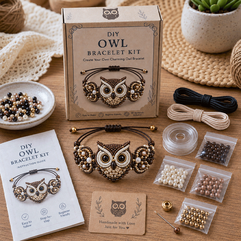 🔥50% de descuento – Último día 🐙Kit de pulsera de cuentas DIY – Crea tu propia joya única