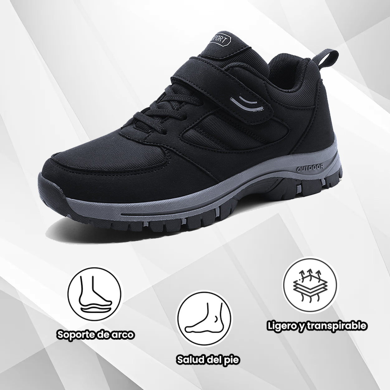 (🔥50% de descuento hoy - ¡cógelo!) Zapatos ortopédicos elegantes de primera calidad 👞 - Diseño ergonómico para aliviar el dolor