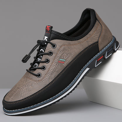 (🔥50% de descuento hoy - ¡no te lo pierdas!) - Zapatos ortopédicos suaves y cómodos de cuero genuino hechos a mano para hombres