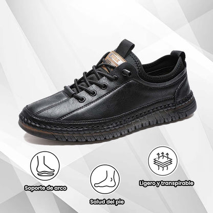 (🔥50% de descuento hoy - ¡cógelo!) Zapatos ortopédicos elegantes de primera calidad 👞 - Diseño ergonómico para aliviar el dolor