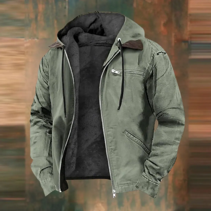 🔥Ofertas especiales de año nuevo 2026: chaqueta con capucha, cremallera y forro polar