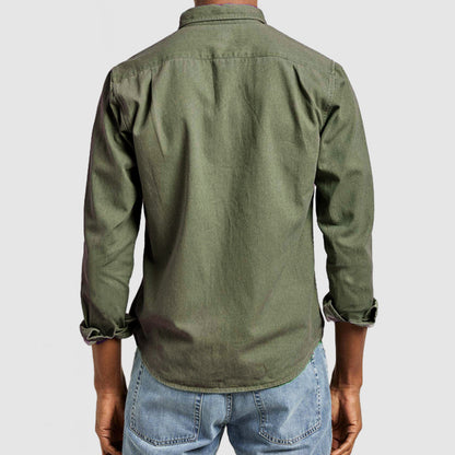 🔥Ofertas especiales de año nuevo 2026: Camisa de algodón para hombre para uso diario