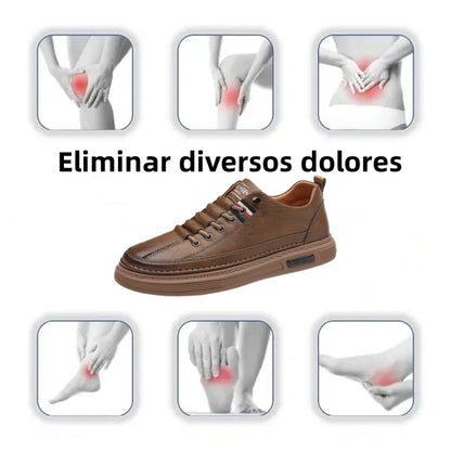 (🎉60% de descuento hoy - ¡no te lo pierdas!)🔥- Zapatos de cuero italiano suaves y cómodos hechos a mano (soporte de arco - facilita caminar)✅