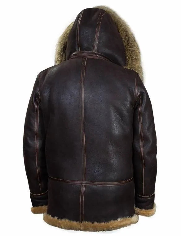 🔥Ofertas de Año Nuevo 2026 - Parka de piel de oveja ártica B-7