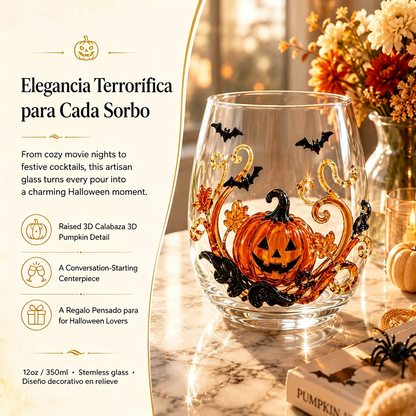 🎃 Colección de cristalería de Halloween en 3D