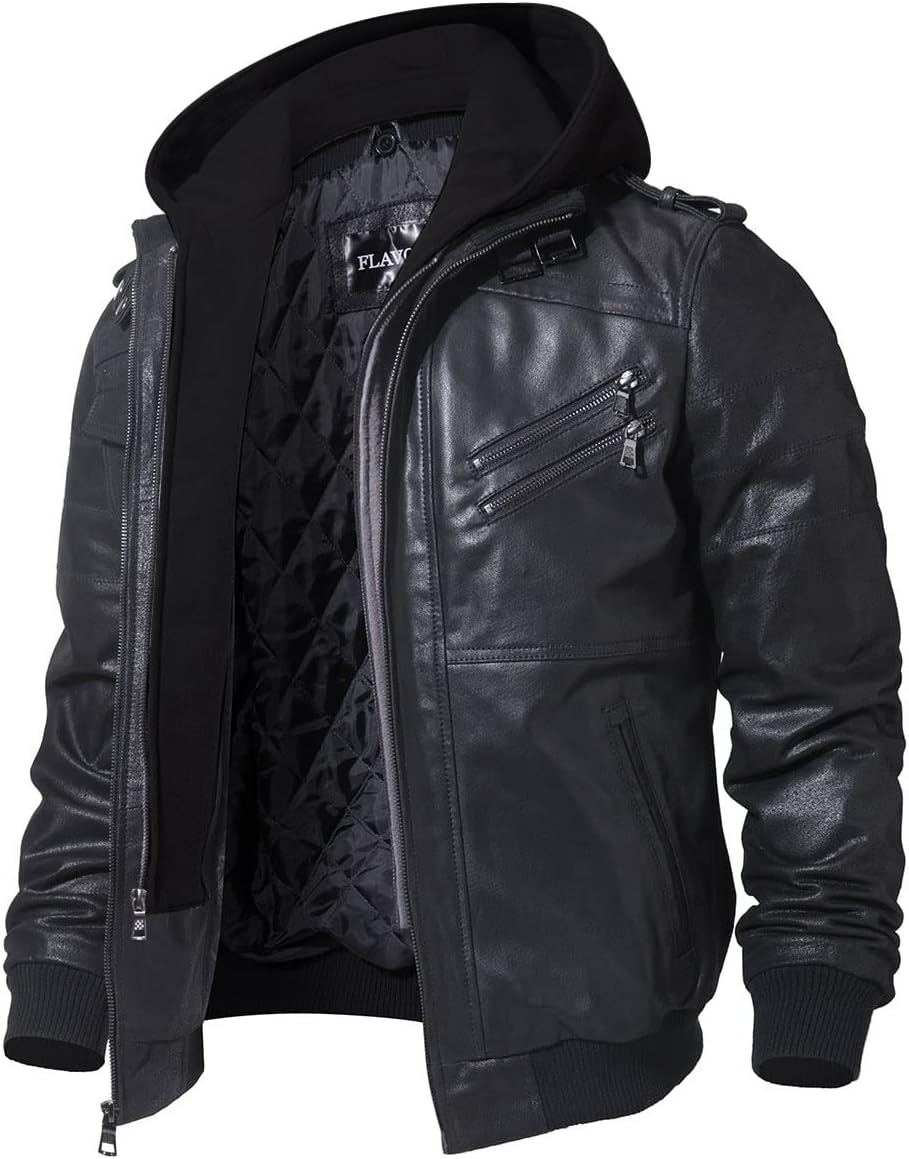 Lederjacke (Kostenloser Versand) O5162