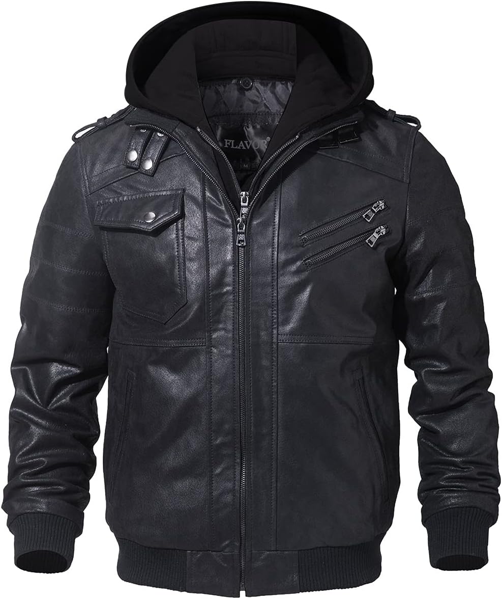 Lederjacke (Kostenloser Versand) O5162