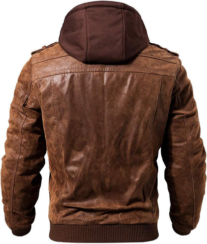 Lederjacke (Kostenloser Versand) O5162