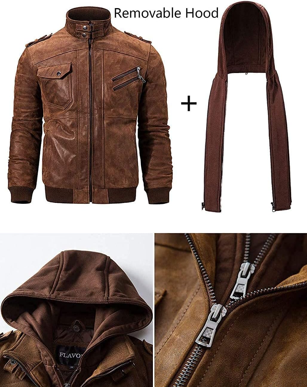 Lederjacke (Kostenloser Versand) O5162