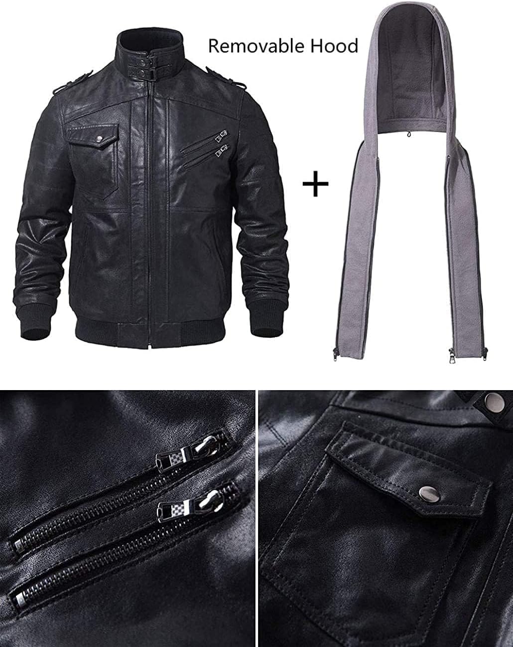 Lederjacke (Kostenloser Versand) O5162