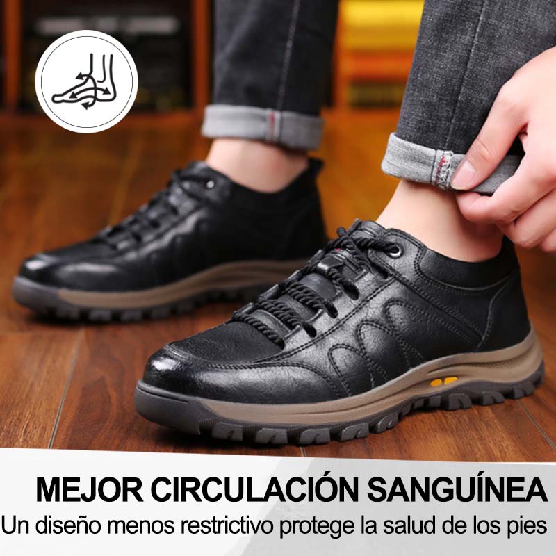 (🔥50% de descuento hoy - ¡no te lo pierdas!) - Zapatos de piel de becerro italiana suaves y cómodos - Diseño ergonómico - (te permite caminar todo el día sin sentirte cansado)