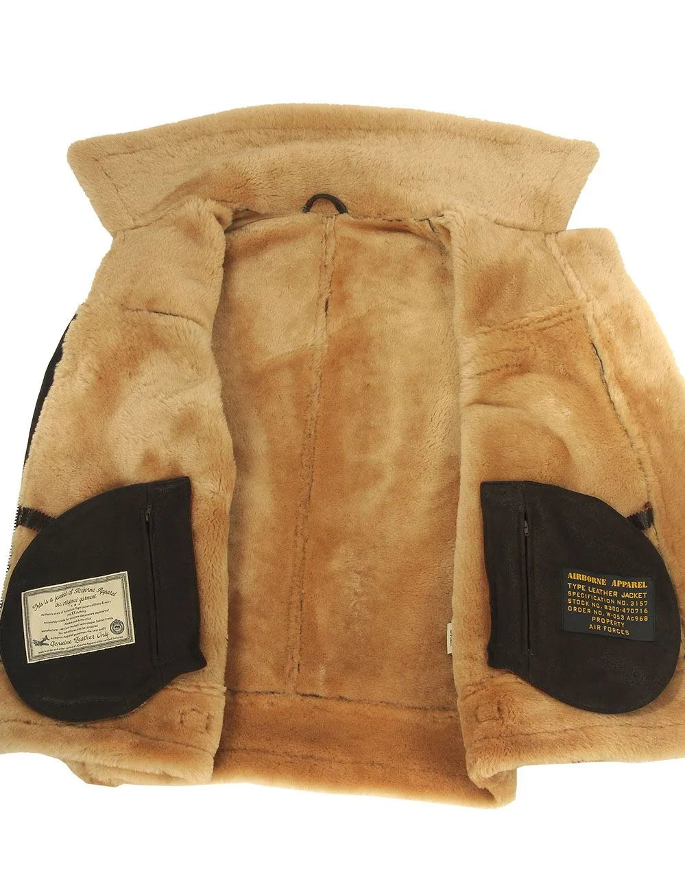 🔥Ofertas de Año Nuevo 2026 - ¡Último día de descuento! Chaqueta bomber de piel de oveja B-3