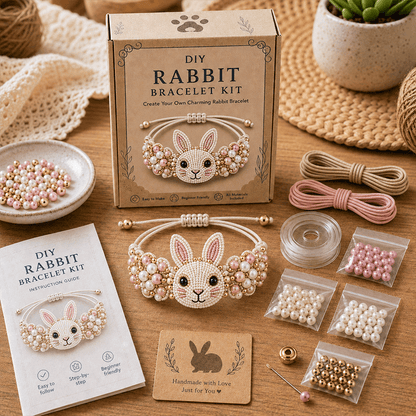 🔥50% de descuento – Último día 🐙Kit de pulsera de cuentas DIY – Crea tu propia joya única