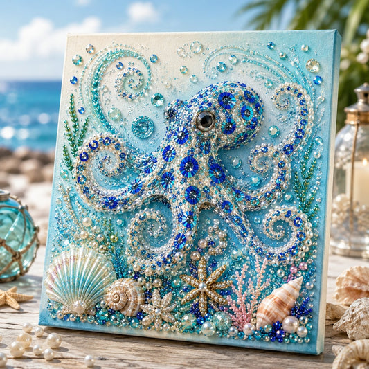 🔥 Último día: 49 % de descuento - 🌊✨ Kit de manualidades con perlas y temática oceánica