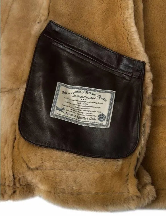 🔥Ofertas de Año Nuevo 2026 - Parka de piel de oveja ártica B-7