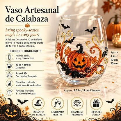 🎃 Colección de cristalería de Halloween en 3D