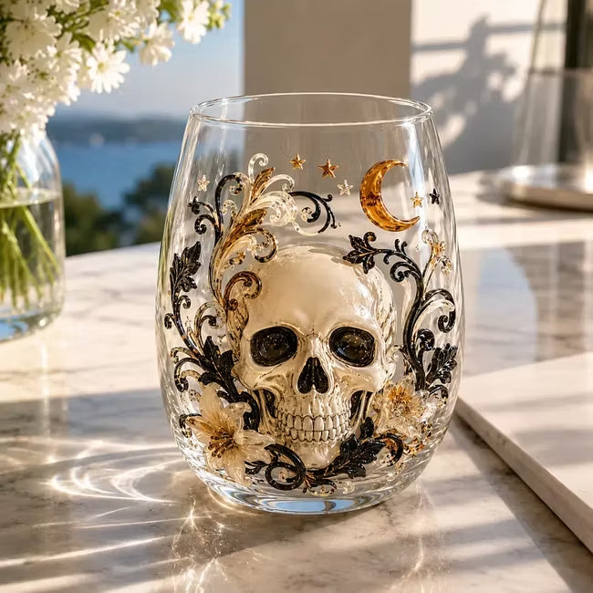 🎃 Colección de cristalería de Halloween en 3D