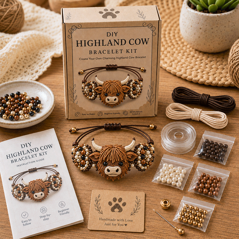 🔥50% de descuento – Último día 🐙Kit de pulsera de cuentas DIY – Crea tu propia joya única