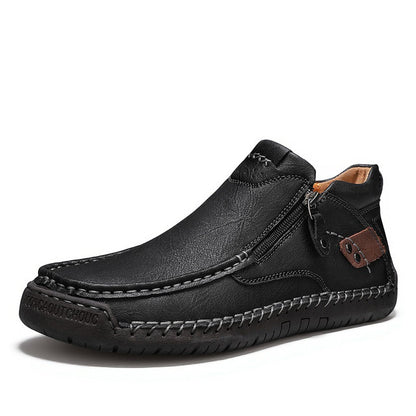 ⏰¡Último día! ¡70 % de descuento!🔥Botas ortopédicas de senderismo para hombre, hechas a mano, de cuero genuino