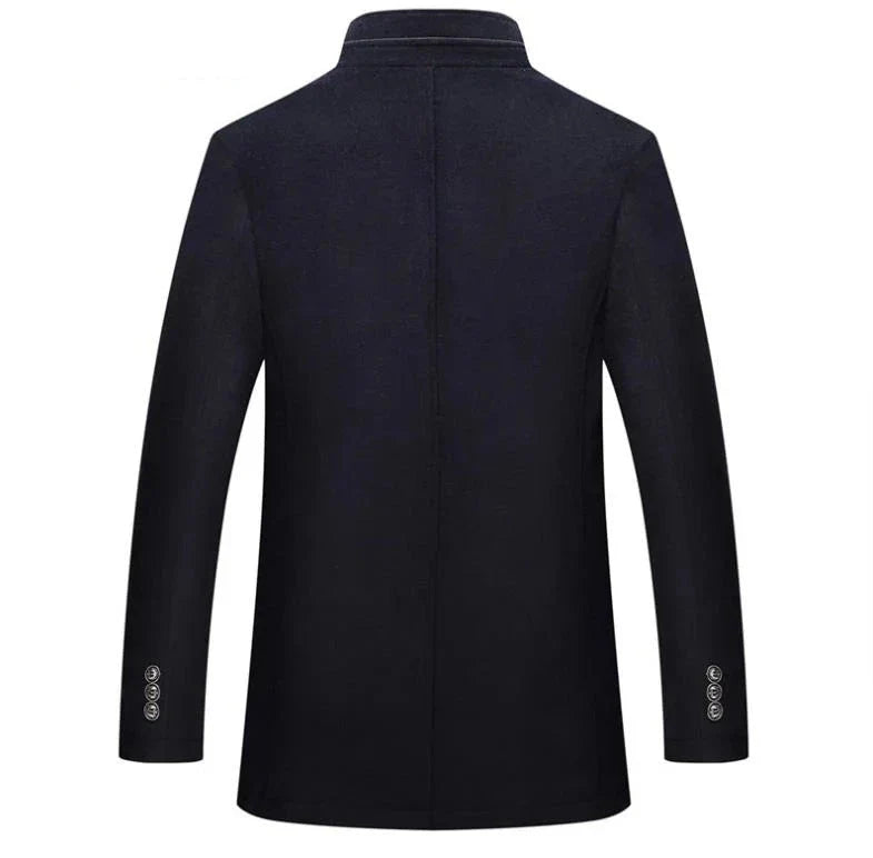 (🔥🔥Ofertas especiales de año nuevo 2026 - 70% de descuento) Gabardina clásica confeccionada en mezcla de lana