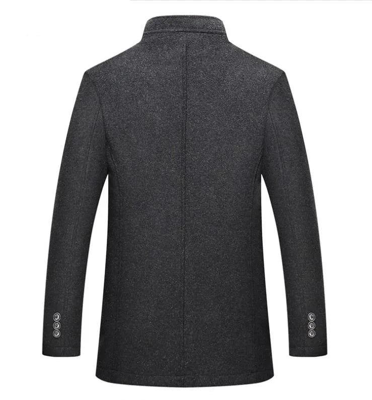 (🔥🔥Ofertas especiales de año nuevo 2026 - 70% de descuento) Gabardina clásica confeccionada en mezcla de lana