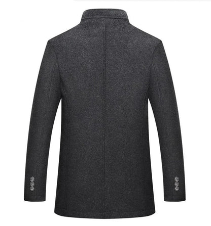 (🔥🔥Ofertas especiales de año nuevo 2026 - 70% de descuento) Gabardina clásica confeccionada en mezcla de lana