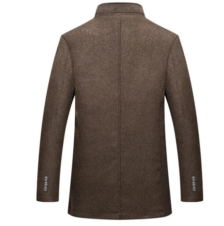 (🔥🔥Ofertas especiales de año nuevo 2026 - 70% de descuento) Gabardina clásica confeccionada en mezcla de lana