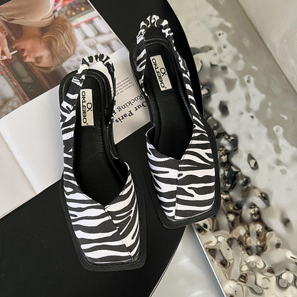 Sandalias de punta cerrada para mujer elegantes y con estilo.