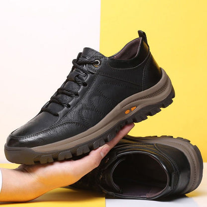 [🎉60% de descuento hoy - ¡no te lo pierdas!] - Zapatos ortopédicos cómodos de auténtica piel de becerro australiana 👞 (soporte de arco - alivia el dolor de pies) que te permiten caminar cómodamente ✅