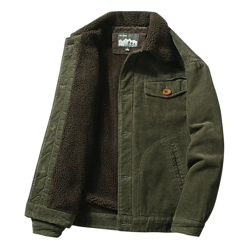 🔥Ofertas especiales de año nuevo 2026 🔥 Chaqueta de plumas de invierno vintage de algodón lavado para hombre