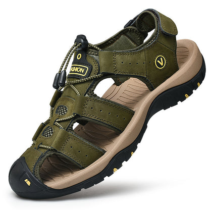 (🔥 60% de descuento por tiempo limitado) - Sandalias de Cuero Ergonómicas - Alivia el Dolor de Pies