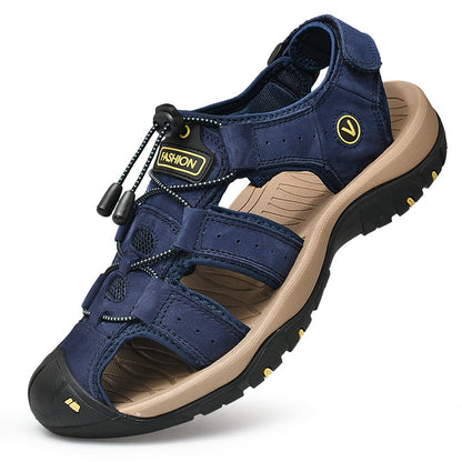 (🔥 60% de descuento por tiempo limitado) - Sandalias de Cuero Ergonómicas - Alivia el Dolor de Pies