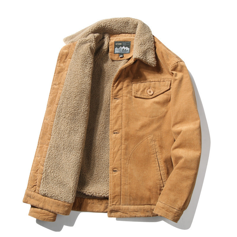 🔥Ofertas especiales de año nuevo 2026 🔥 Chaqueta de plumas de invierno vintage de algodón lavado para hombre