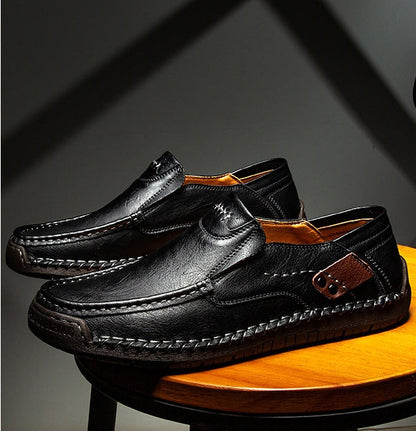 [60% de descuento por tiempo limitado, no te lo pierdas] Diseño ergonómico: zapatos de cuero modernos, suaves y cómodos (más cómodos)