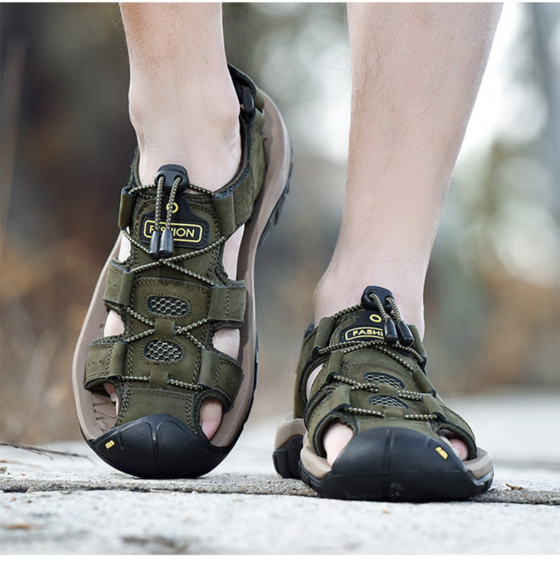 (🔥 60% de descuento por tiempo limitado) - Sandalias de Cuero Ergonómicas - Alivia el Dolor de Pies